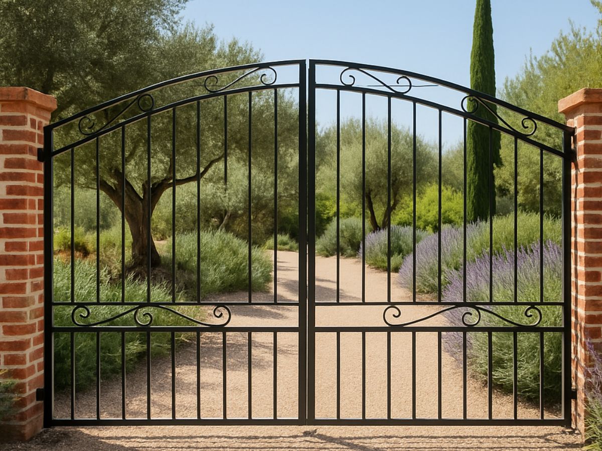 Portail fer forgé sur mesure Hérault